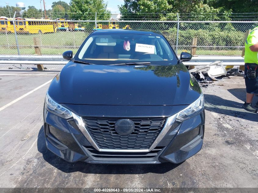 2022 Nissan Sentra Sv Xtronic Cvt VIN: 3N1AB8CV7NY252218 Lot: 40269643