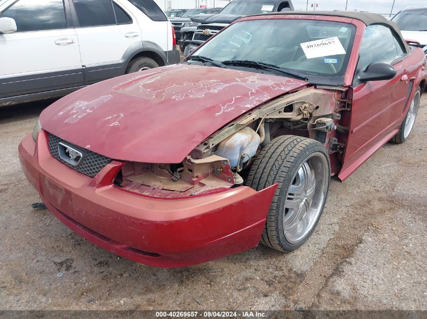 2004 Ford Mustang VIN: 1FAFP44604F134821 Lot: 40269657