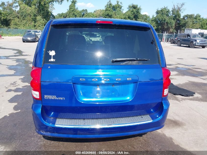 2013 Dodge Grand Caravan Se VIN: 2C4RDGBG1DR809100 Lot: 40269685