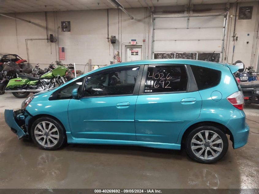 2012 Honda Fit Sport VIN: JHMGE8H56CC003419 Lot: 40269692