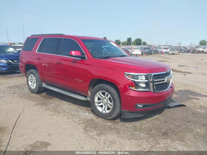 1GNSKBKC6FR289046 2015 CHEVROLET TAHOE - Image 1