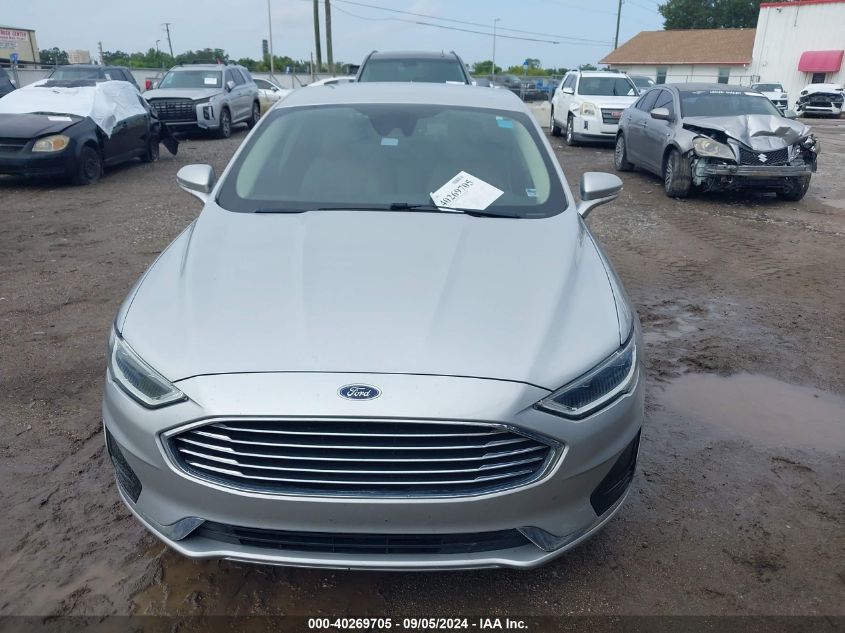 2019 FORD FUSION SEL - 3FA6P0CD8KR224422