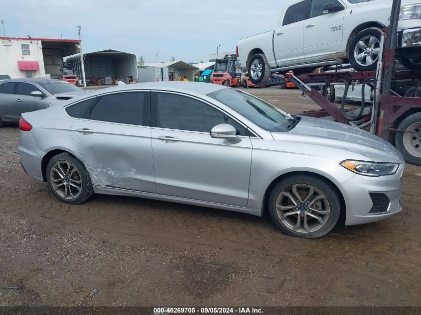 2019 FORD FUSION SEL - 3FA6P0CD8KR224422