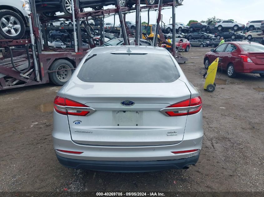 2019 Ford Fusion Sel VIN: 3FA6P0CD8KR224422 Lot: 40269705