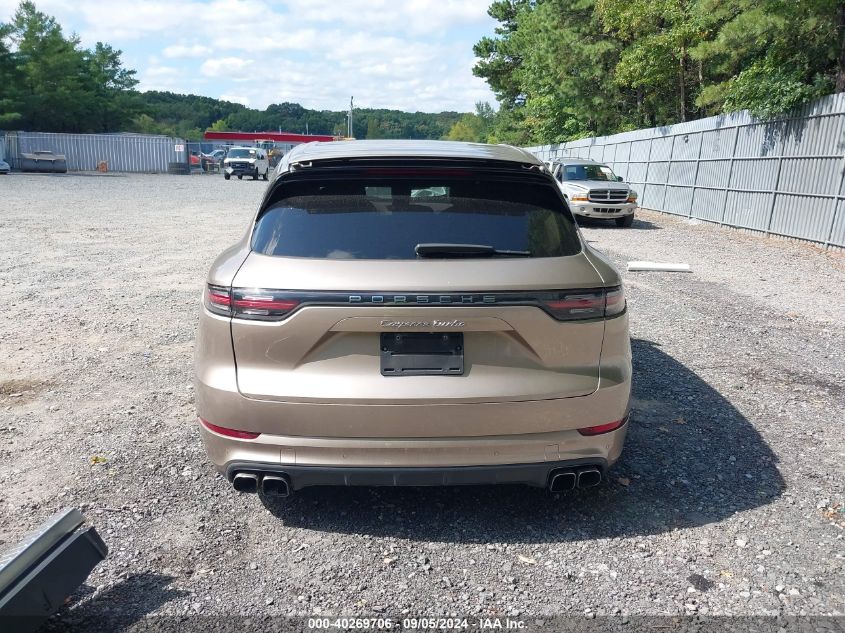 2019 Porsche Cayenne Turbo VIN: WP1AF2AY8KDA80323 Lot: 40269706