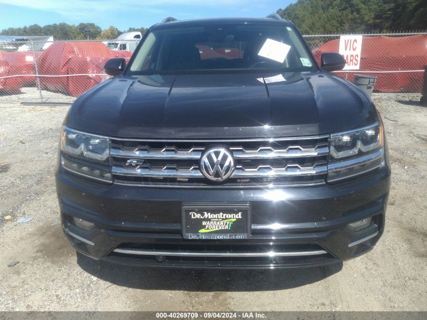 2019 Volkswagen Atlas 3.6L V6 Sel R-Line VIN: 1V2SR2CA0KC600791 Lot: 40706745