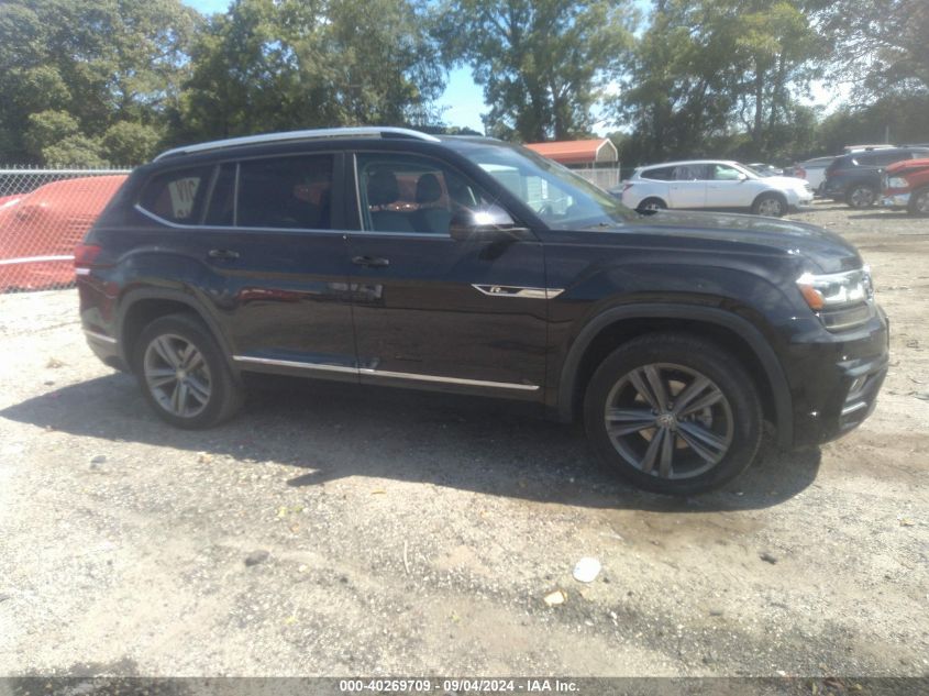 2019 Volkswagen Atlas 3.6L V6 Sel R-Line VIN: 1V2SR2CA0KC600791 Lot: 40706745