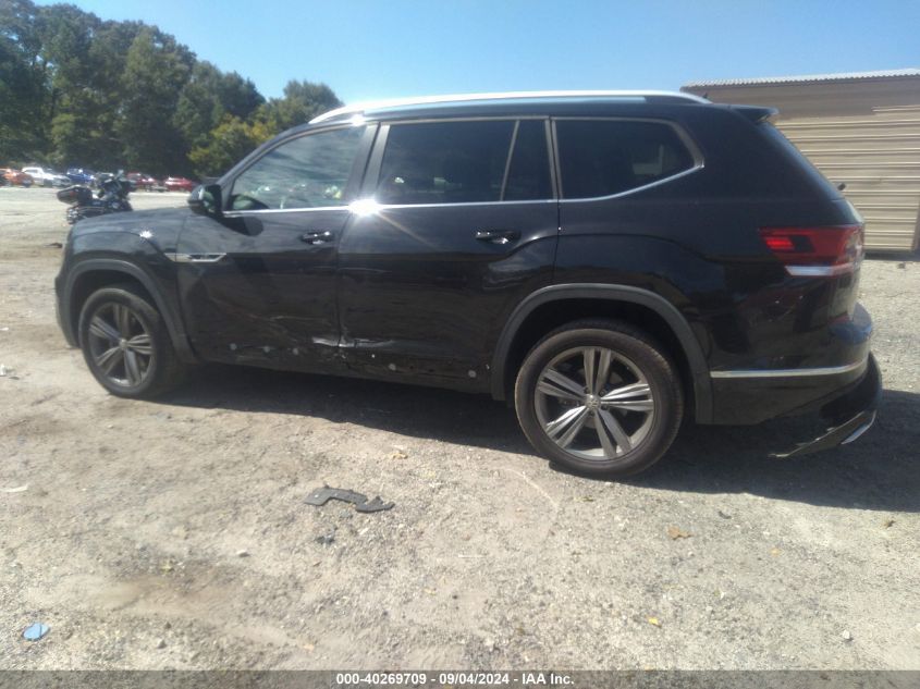 2019 Volkswagen Atlas 3.6L V6 Sel R-Line VIN: 1V2SR2CA0KC600791 Lot: 40706745