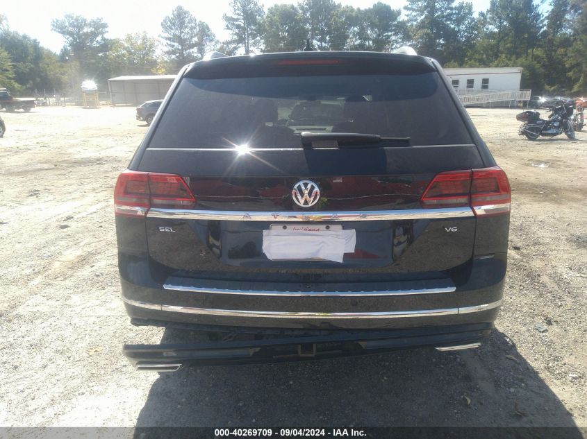 2019 Volkswagen Atlas 3.6L V6 Sel R-Line VIN: 1V2SR2CA0KC600791 Lot: 40706745