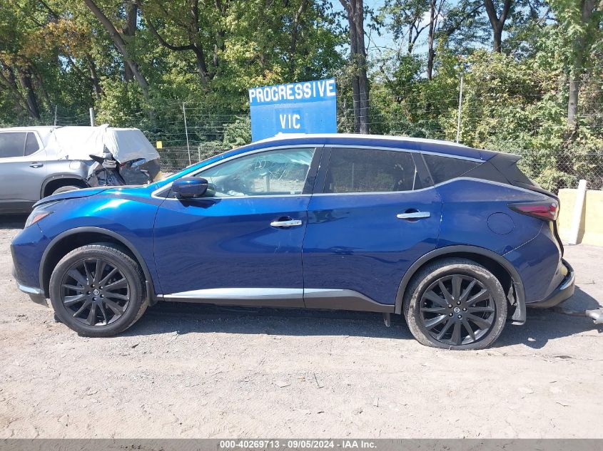 2022 Nissan Murano Sl VIN: 5N1AZ2CS3NC108908 Lot: 40269713