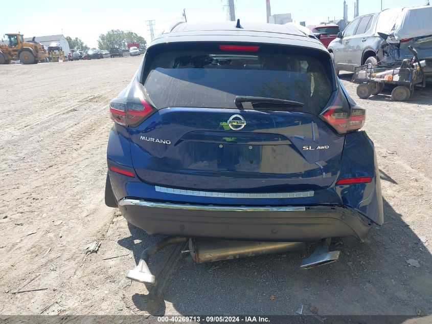 2022 Nissan Murano Sl VIN: 5N1AZ2CS3NC108908 Lot: 40269713