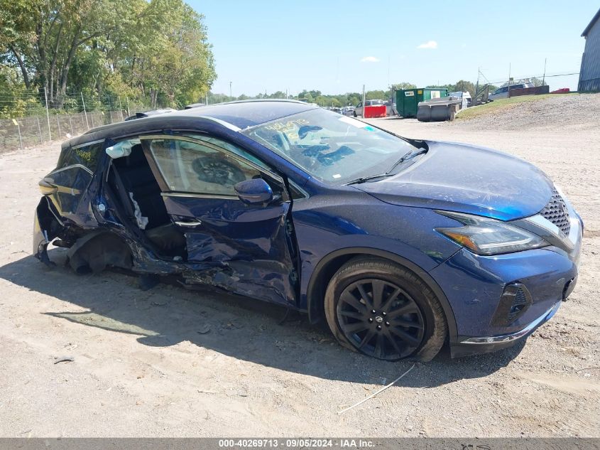 2022 Nissan Murano Sl VIN: 5N1AZ2CS3NC108908 Lot: 40269713