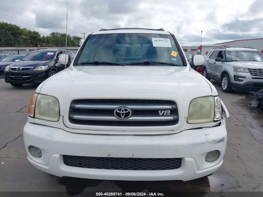 2004 Toyota Sequoia Limited V8 VIN: 5TDBT48A34S206436 Lot: 40269741