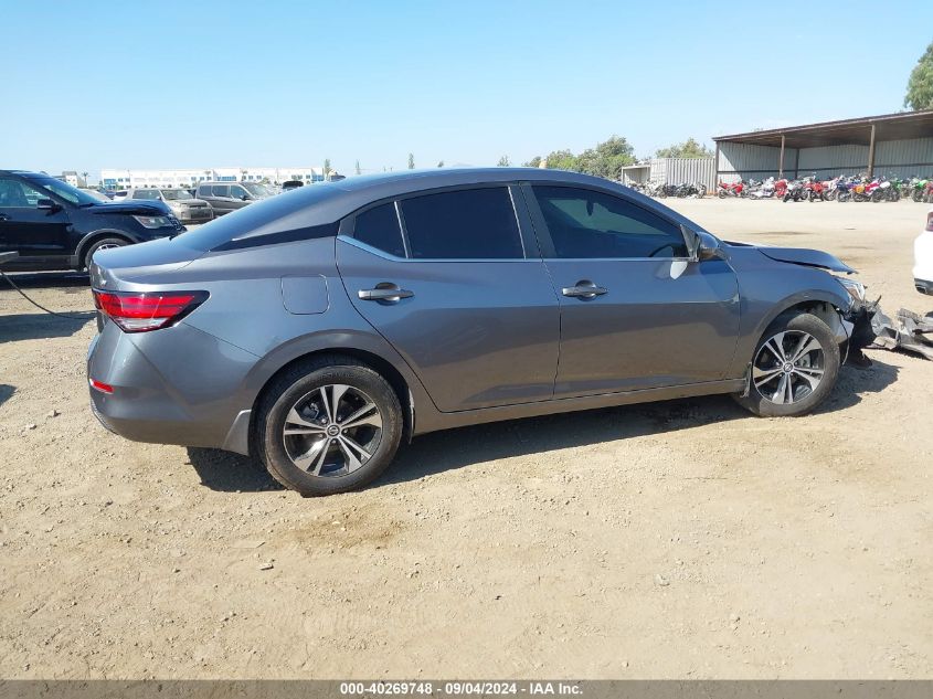 2022 Nissan Sentra Sv Xtronic Cvt VIN: 3N1AB8CV4NY220908 Lot: 40269748