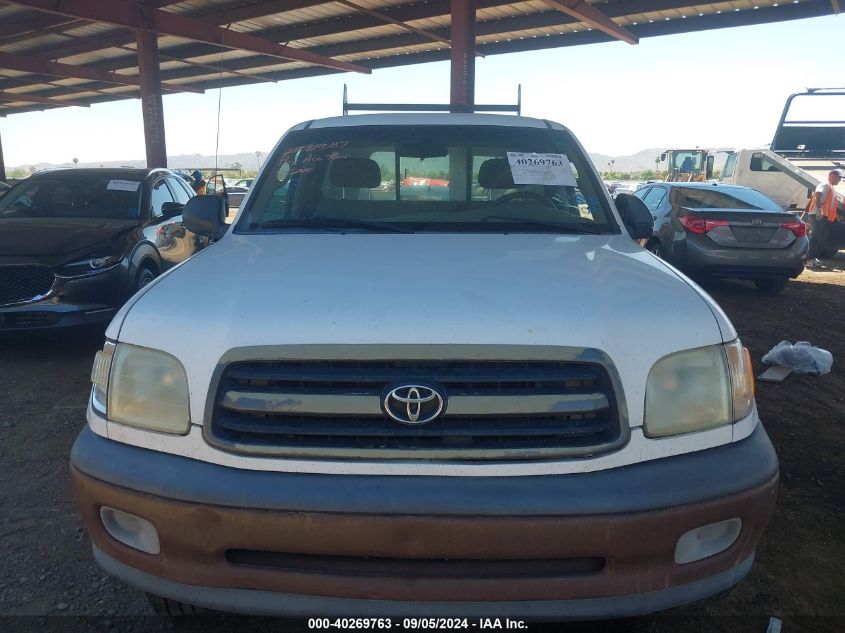 2001 Toyota Tundra VIN: 5TBJN32171S204833 Lot: 40269763