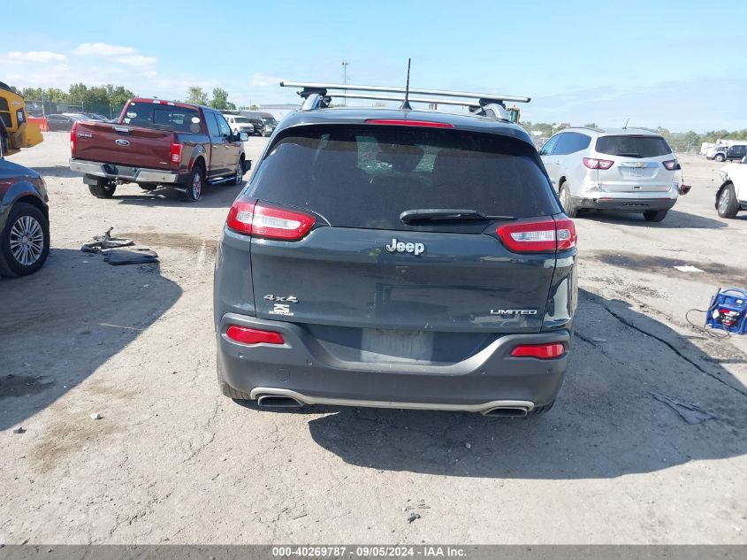 2018 Jeep Cherokee Limited VIN: 1C4PJMDX9JD603050 Lot: 40269787