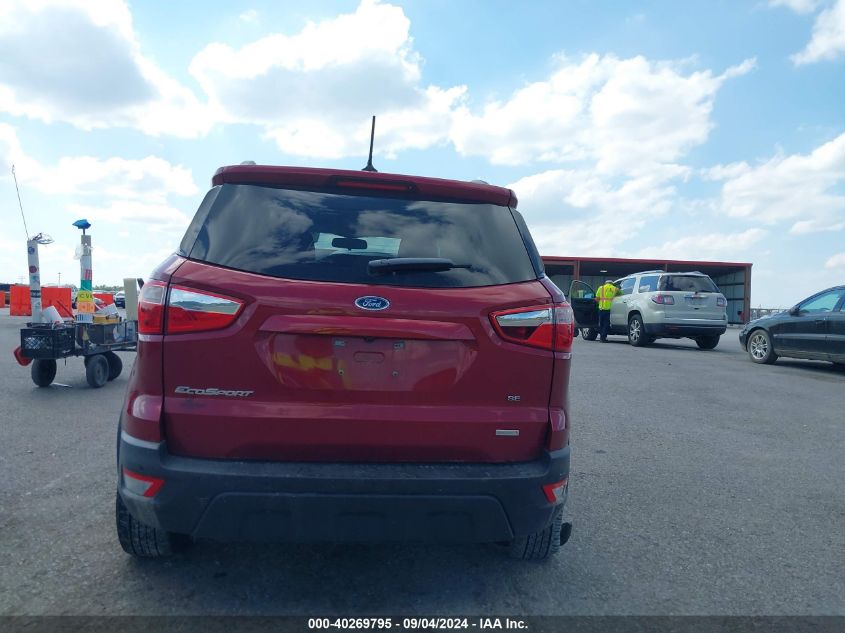 2020 Ford Ecosport Se VIN: MAJ3S2GE1LC390538 Lot: 40269795