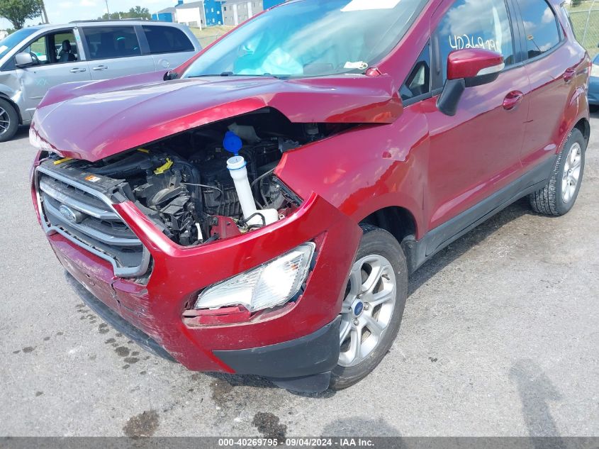 2020 Ford Ecosport Se VIN: MAJ3S2GE1LC390538 Lot: 40269795