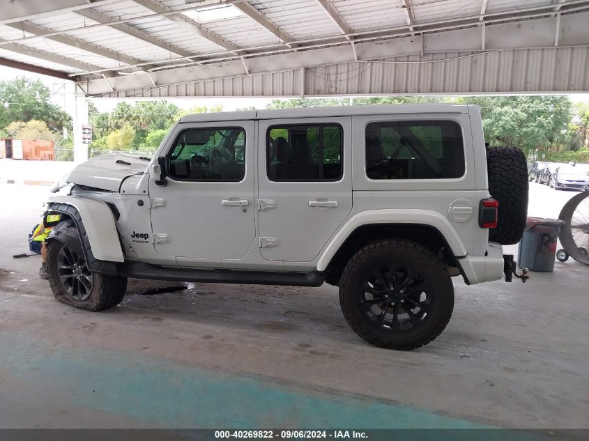 2022 Jeep Wrangler Unlimited High Altitude 4X4 VIN: 1C4HJXEN3NW156969 Lot: 40269822