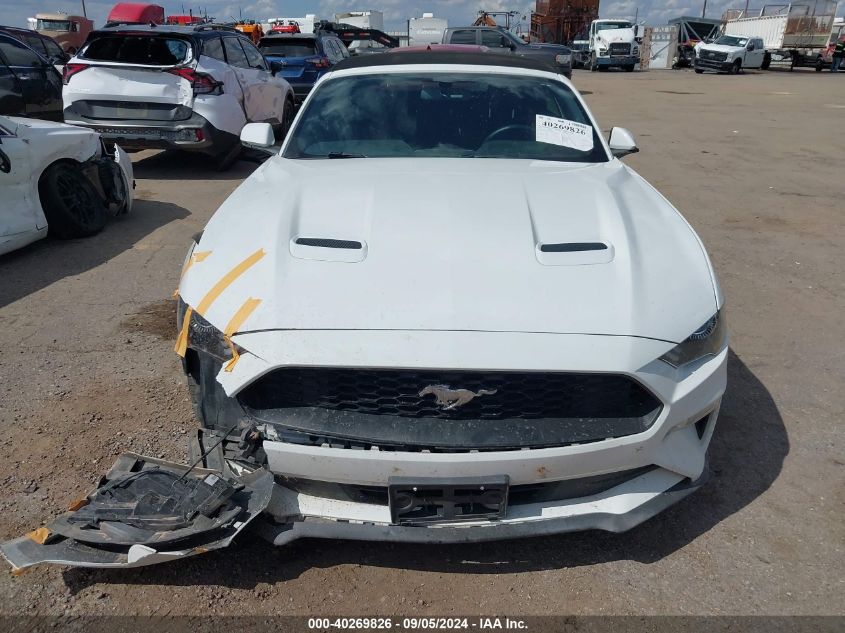 2018 Ford Mustang VIN: 1FATP8UH2J5129827 Lot: 40269826