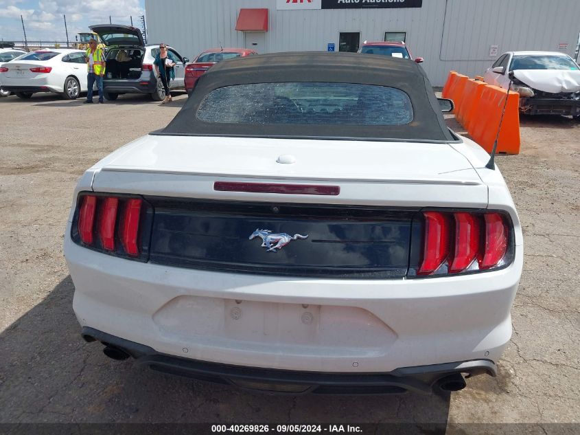 2018 Ford Mustang VIN: 1FATP8UH2J5129827 Lot: 40269826