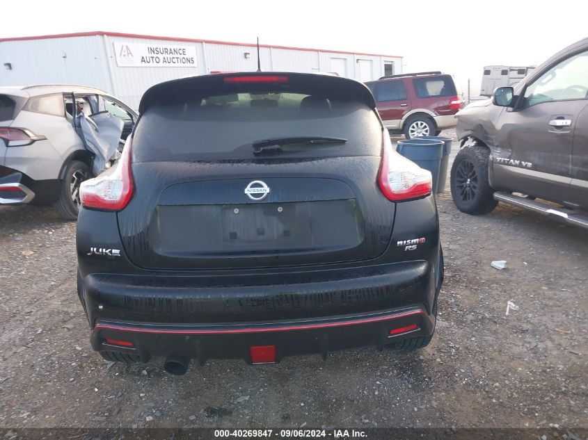 2016 Nissan Juke Nismo Rs VIN: JN8DF5MV0GT350180 Lot: 40269847