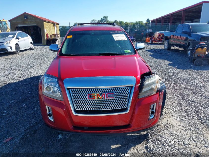 2013 GMC Terrain Denali VIN: 2GKFLZEK2D6272759 Lot: 40269849