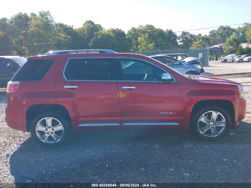 2013 GMC Terrain Denali VIN: 2GKFLZEK2D6272759 Lot: 40269849