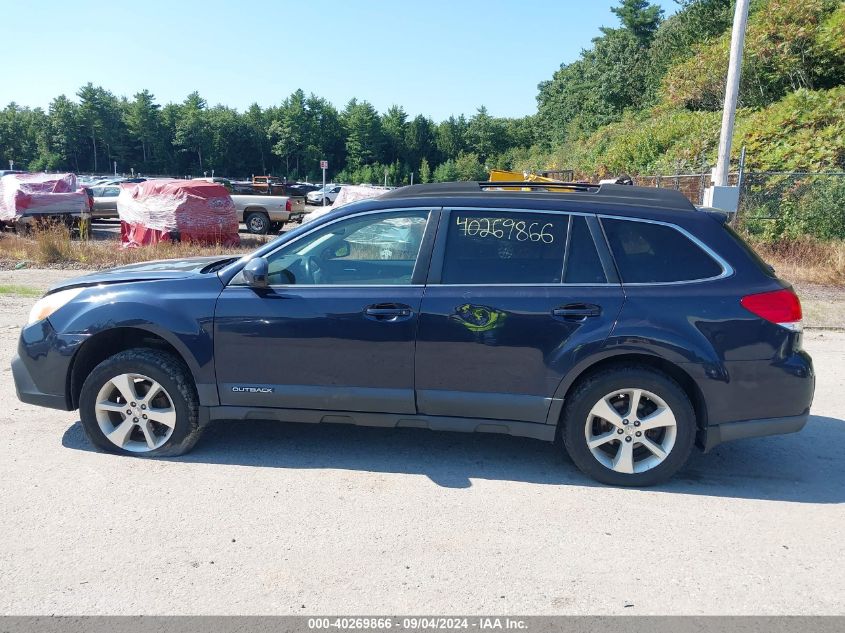 2013 Subaru Outback 2.5I Limited VIN: 4S4BRBKC7D3297625 Lot: 40269866