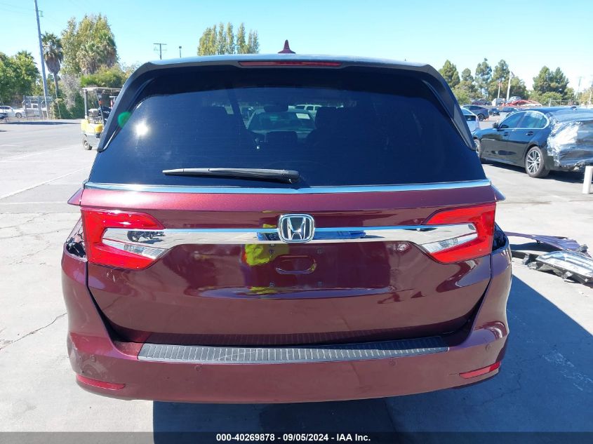 2019 Honda Odyssey Touring VIN: 5FNRL6H87KB030855 Lot: 40269878