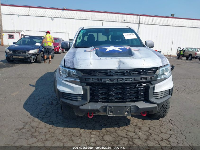 2022 Chevrolet Colorado Zr2 VIN: 1GCGTEENXN1327983 Lot: 40269900