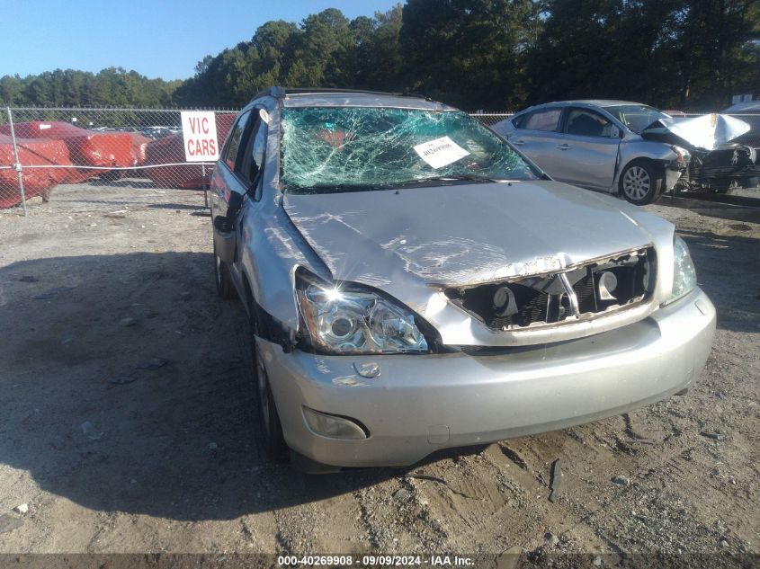 2008 Lexus Rx 350 VIN: JTJGK31U789852104 Lot: 40269908