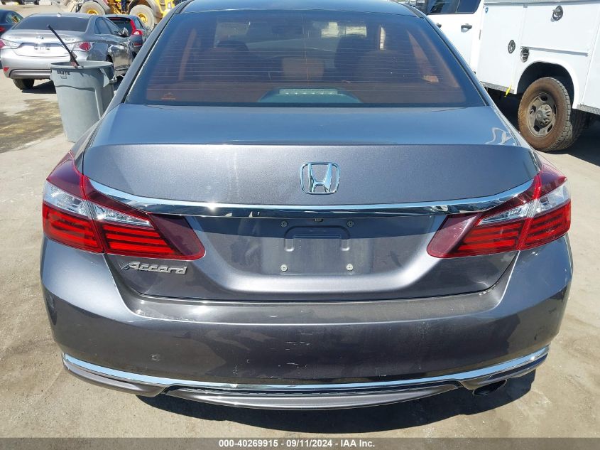 1HGCR2F30GA160918 2016 Honda Accord Lx