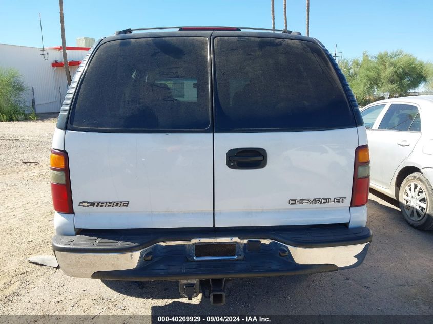 2002 Chevrolet Tahoe C1500 VIN: 1GNEC13V12R18055 Lot: 40269929