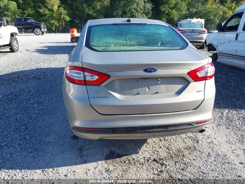 2015 FORD FUSION SE - 3FA6P0H72FR261216