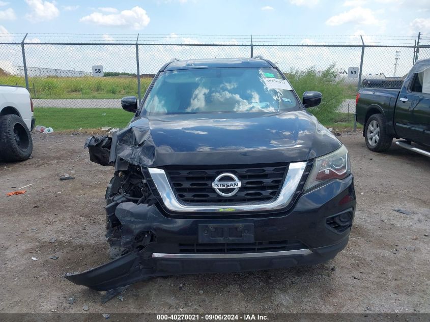 2017 Nissan Pathfinder S VIN: 5N1DR2MN6HC673308 Lot: 40270021