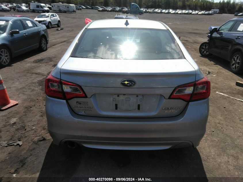 2016 Subaru Legacy 2.5I Limited VIN: 4S3BNAN62G3024080 Lot: 40270098