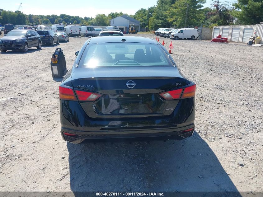 2024 Nissan Altima Sv Intelligent Awd VIN: 1N4BL4DW6RN411026 Lot: 40270111