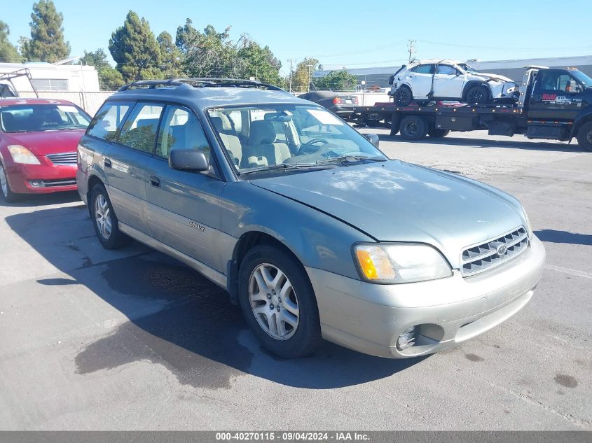 2002 Subaru Outback Outback VIN: 4S3BH665626614767 Lot: 40270115