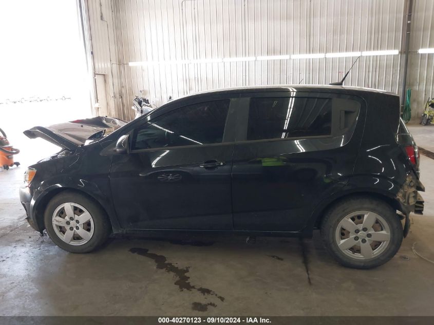 2013 Chevrolet Sonic Ls VIN: 1G1JA6SHXD4250277 Lot: 40270123