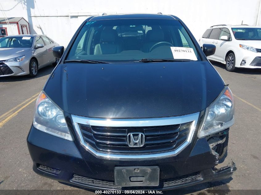 2010 Honda Odyssey Ex-L VIN: 5FNRL3H70AB030975 Lot: 40270133