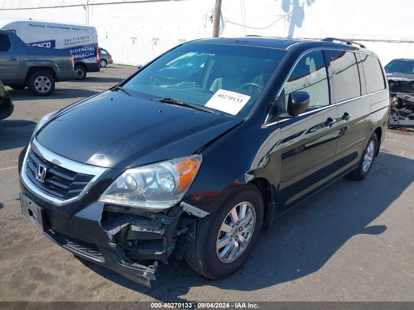 2010 Honda Odyssey Ex-L VIN: 5FNRL3H70AB030975 Lot: 40270133