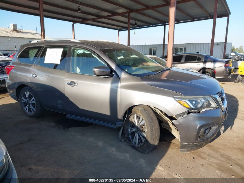 2017 Nissan Pathfinder S/Sv/Sl/Platinum VIN: 5N1DR2MN7HC677920 Lot: 40270135