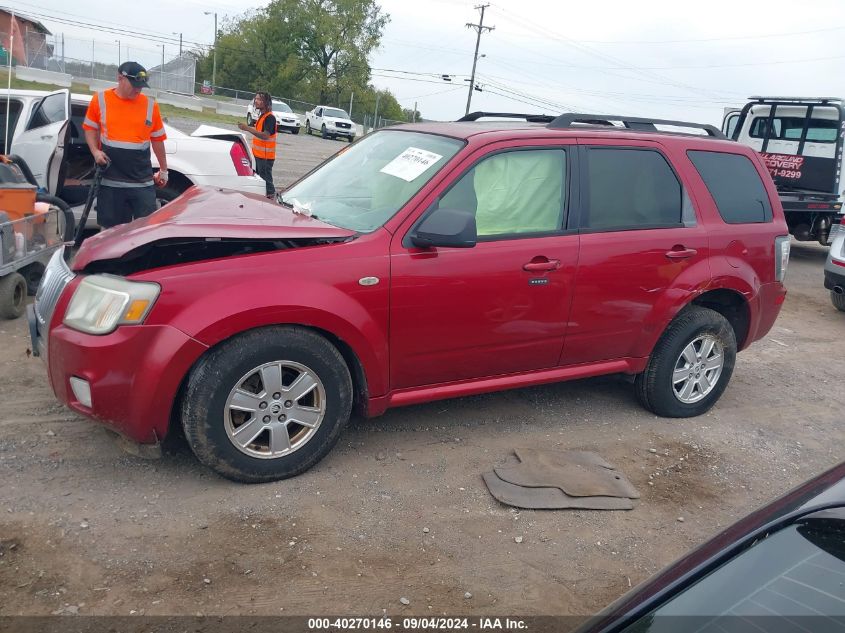 2009 Mercury Mariner V6 VIN: 4M2CU81G99KJ00461 Lot: 40270146