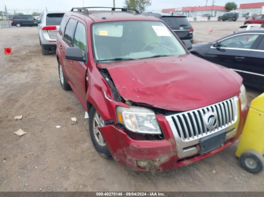 2009 Mercury Mariner V6 VIN: 4M2CU81G99KJ00461 Lot: 40270146