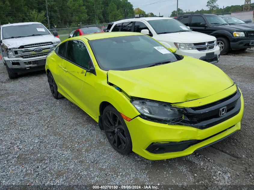 2019 Honda Civic Sport VIN: 2HGFC4B82KH300568 Lot: 40270150