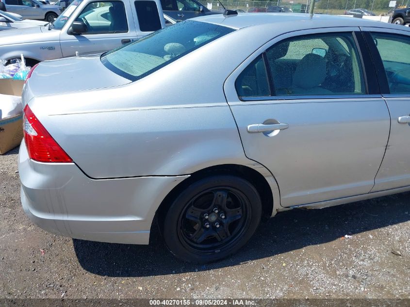 2010 Ford Fusion Se VIN: 3FAHP0HA6AR115236 Lot: 40270155