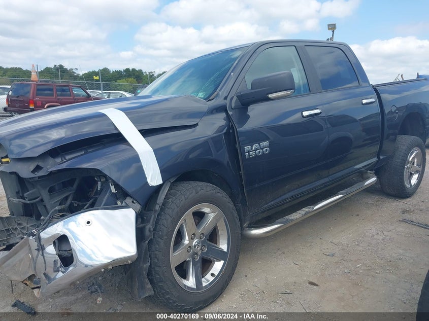 VIN 1C6RR7LG1HS837992 2017 RAM 1500 BIG HORN  4X4 "57" BOX