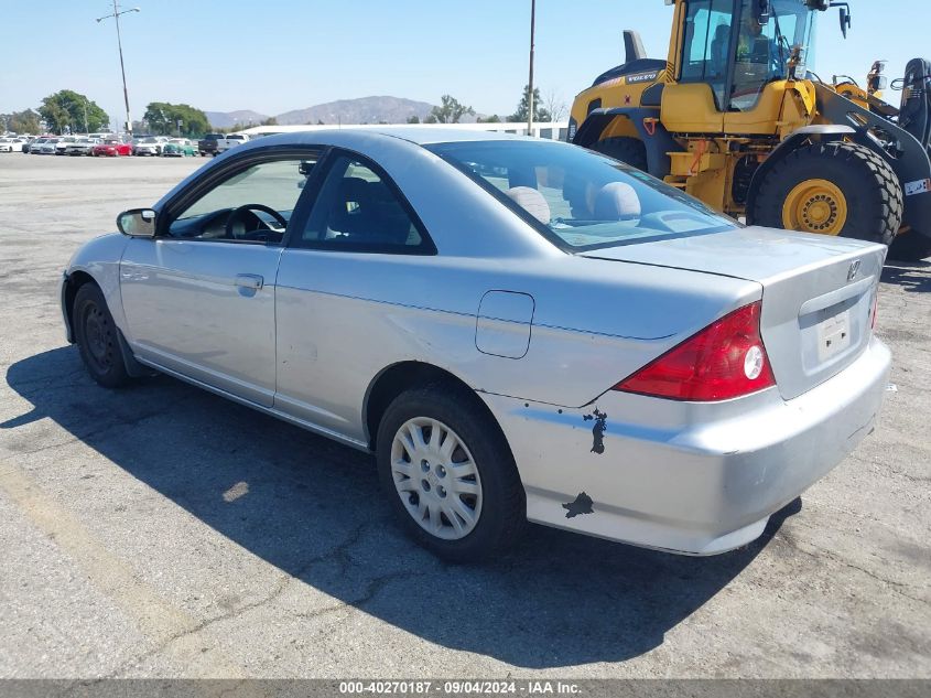 2005 Honda Civic Lx VIN: 1HGEM22575L033292 Lot: 40270187