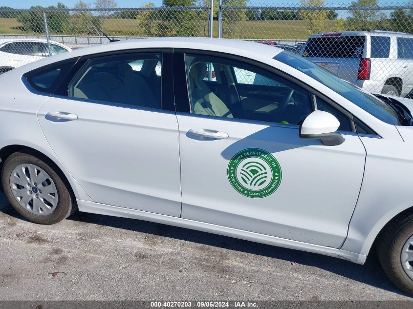 2019 FORD FUSION S - 3FA6P0G78KR151721